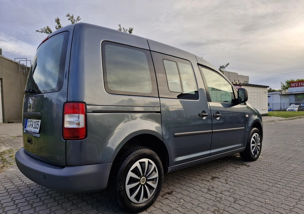 Volkswagen Caddy cena 21900 przebieg: 189000, rok produkcji 2009 z Łódź małe 379